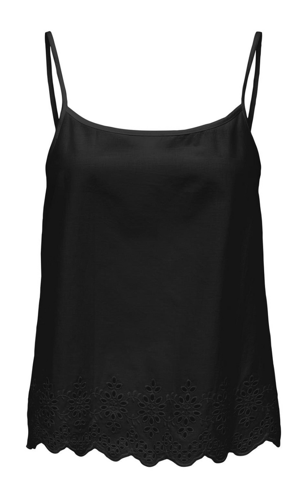 ONLY Topp - Lou Singlet - Black