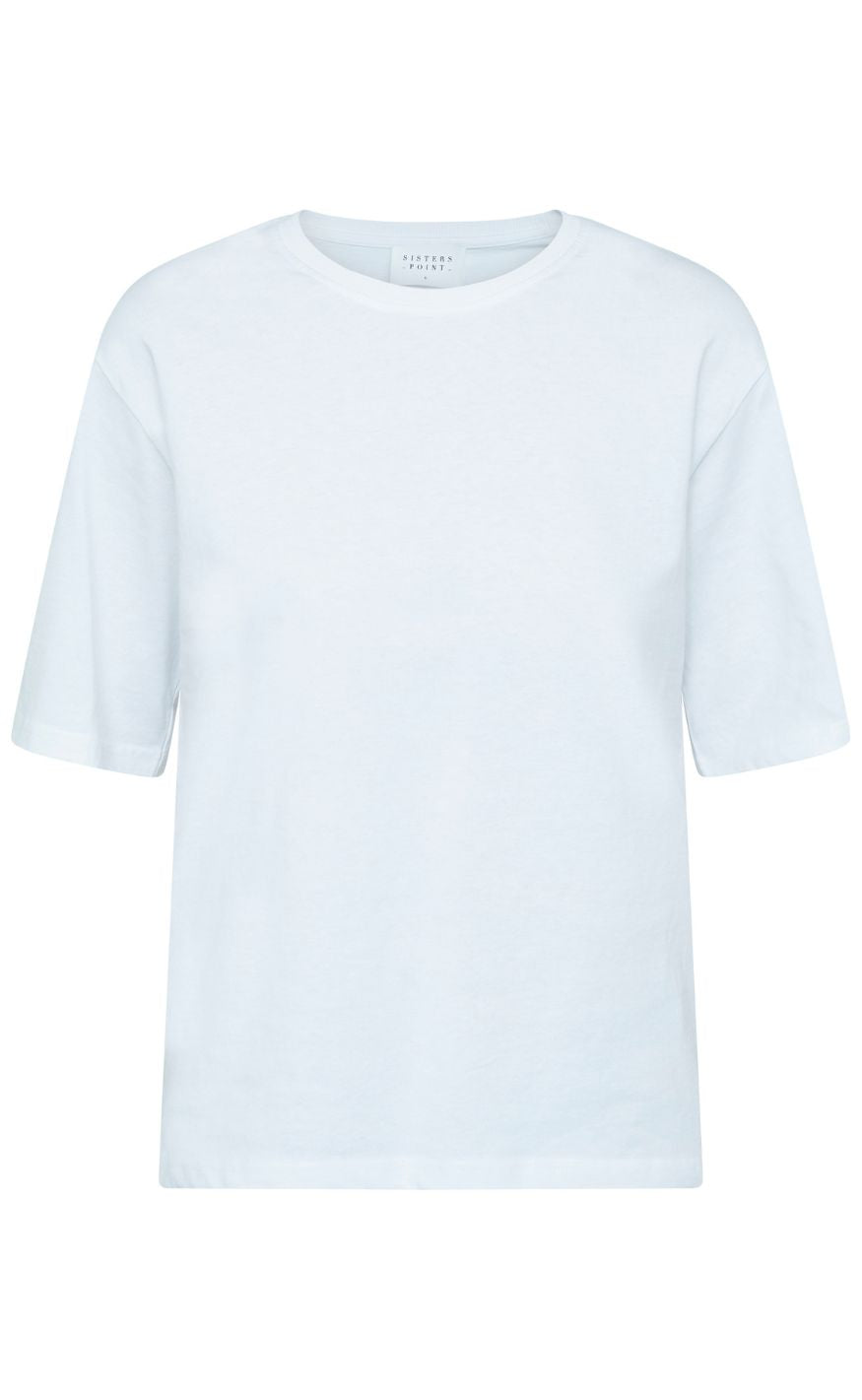 Sisters Point T-shirt - Heda Loose - White/Black