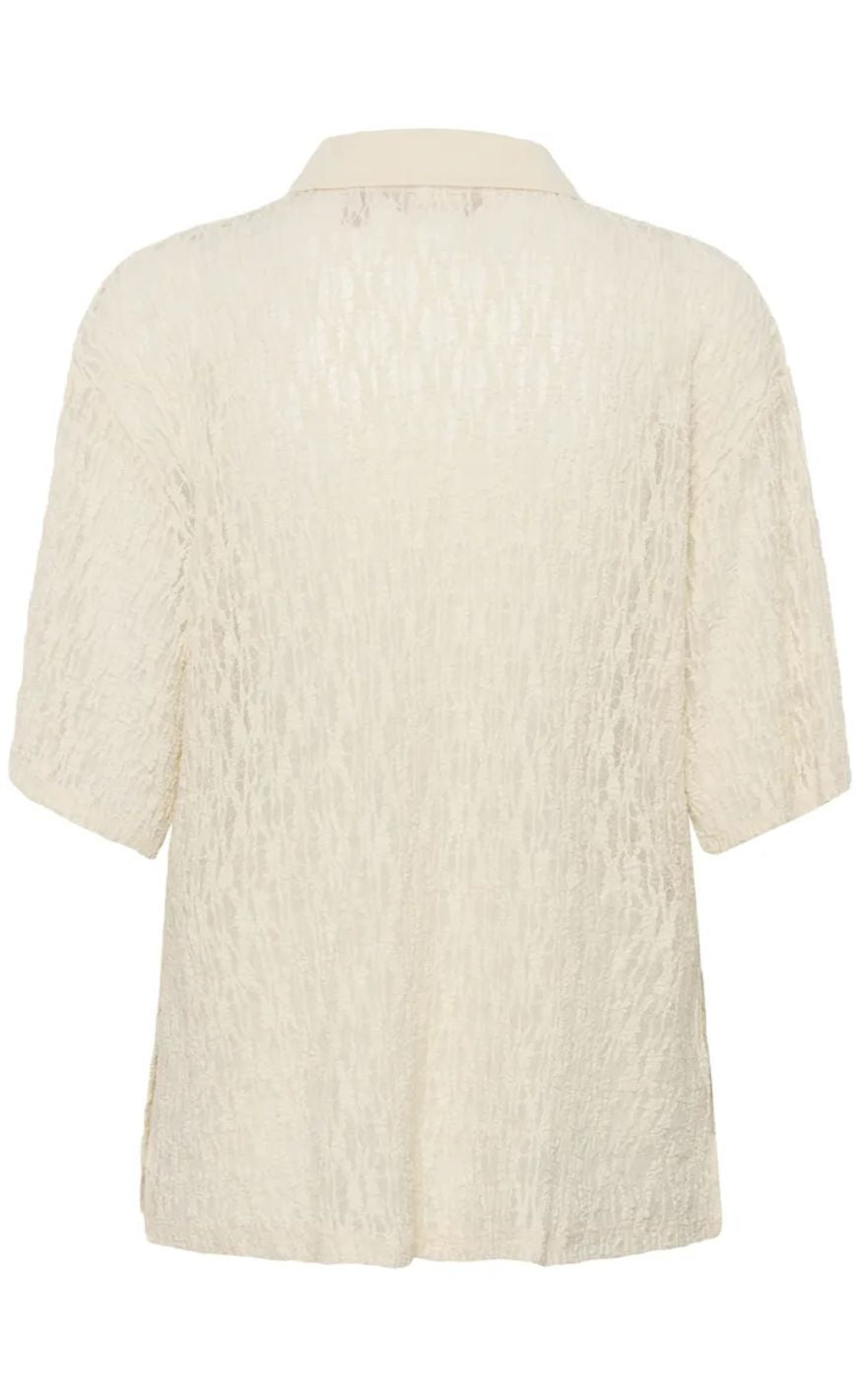Culture T-Shirt - Kine Lace - Whitecap