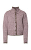 Pieces Cardigan - Vena - Roseate Spoonbill Hot Fudge