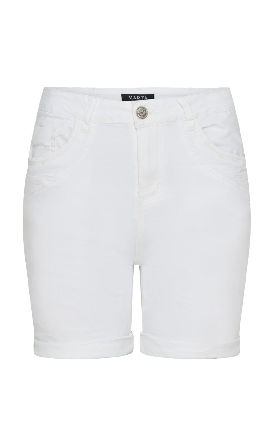 Marta Du Chateau Shorts - Sofia - White