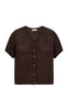 Freequent Cardigan - Tota - Coffee Bean