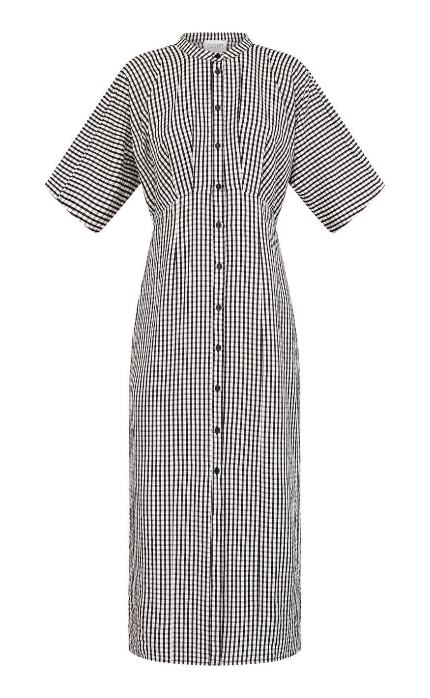 Sisters Point Kjole - ELEO-DR1 - Cream/Black Check