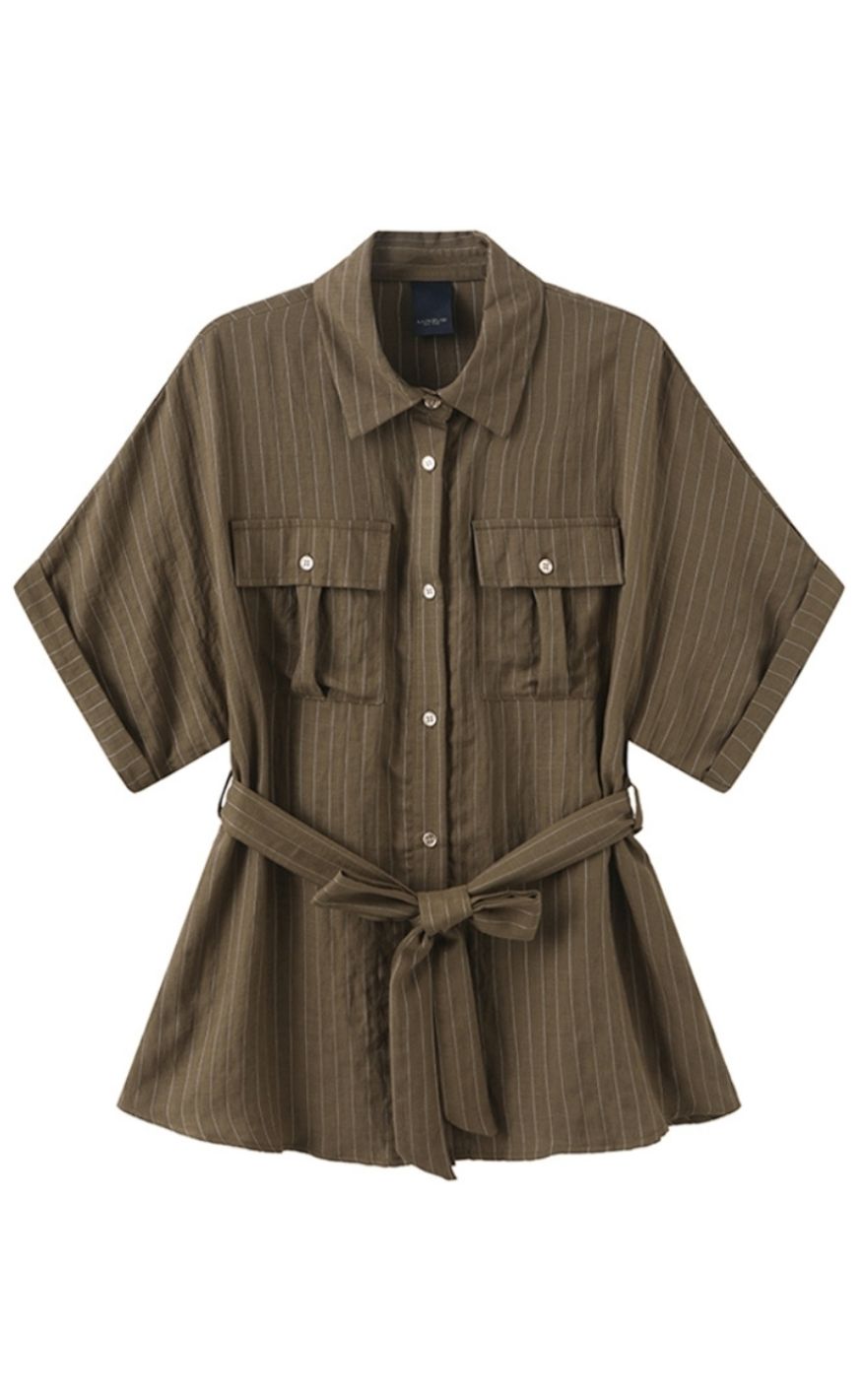 Luxzuz Skjorte - Viol - Army Green 6330
