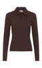 Gestuz Bluse - Drew Polo - Deep Plum