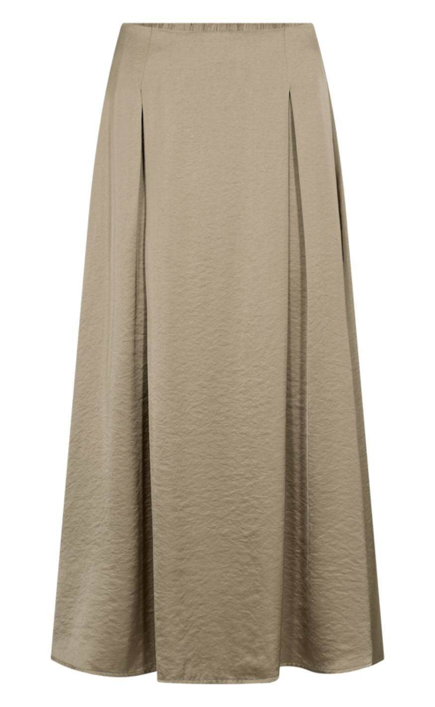 Freequent Skjørt - Dove - Silver Mink