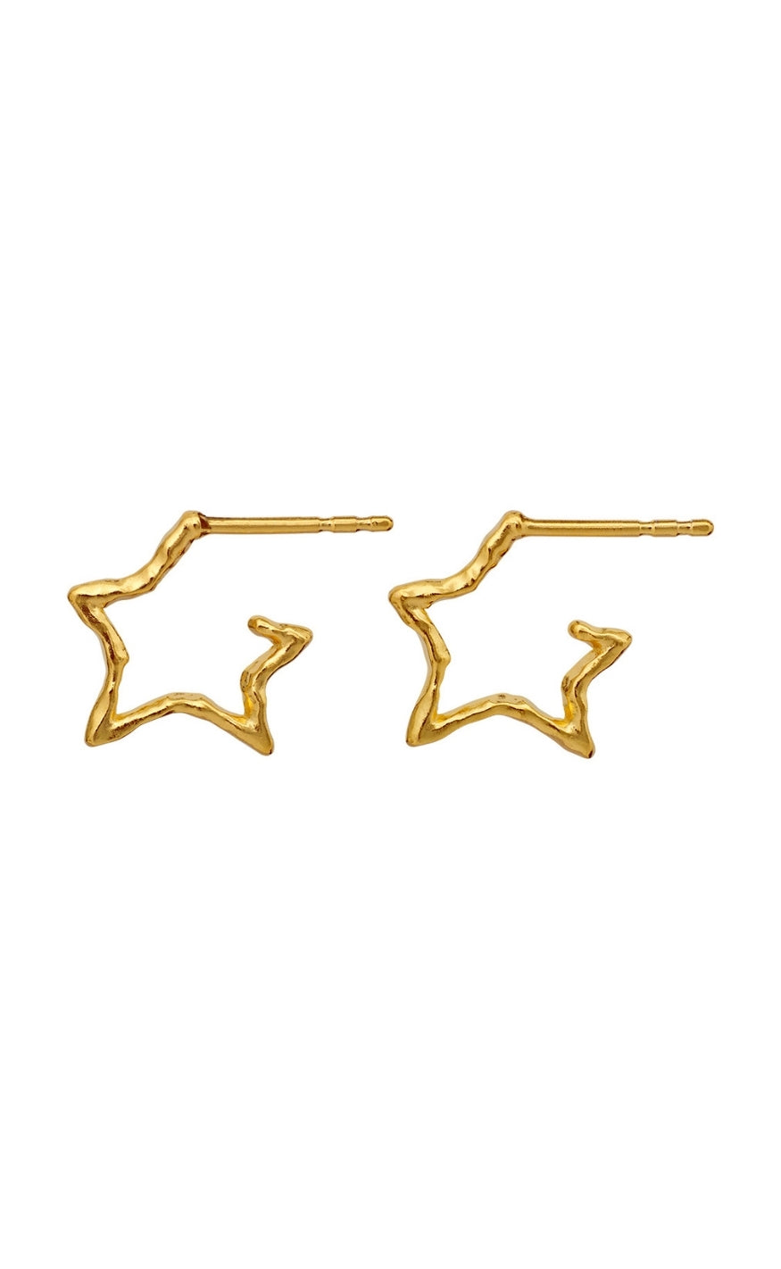 Maanesten Øreringer - Zara - Gold Colour