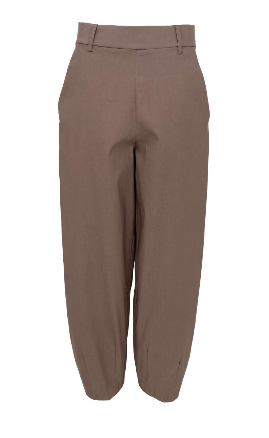 Black Colour Bukser - Beverly - Taupe