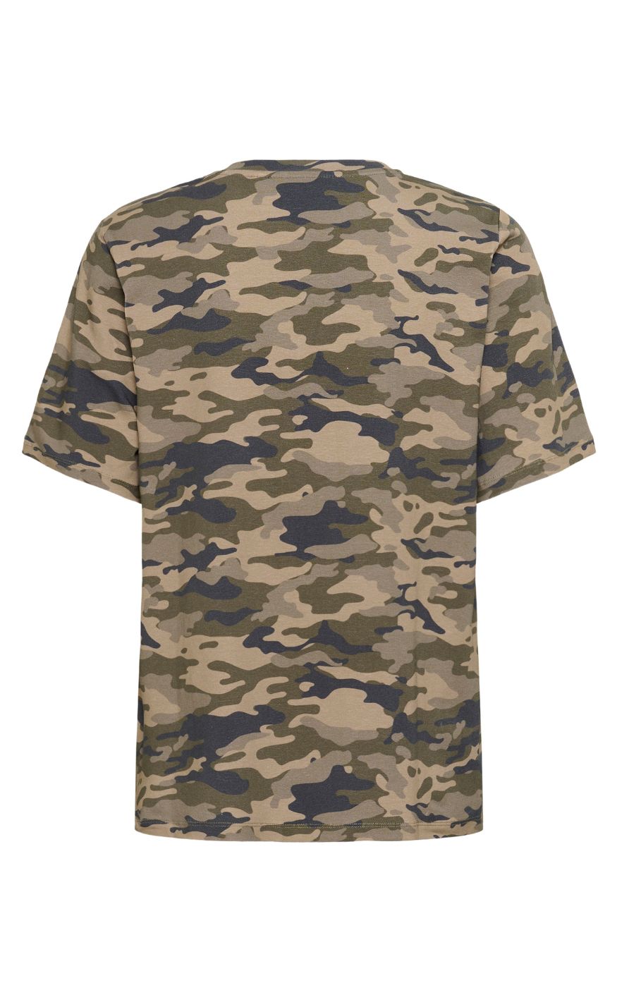 Culture T-shirt - Dorit - Green Camouflage