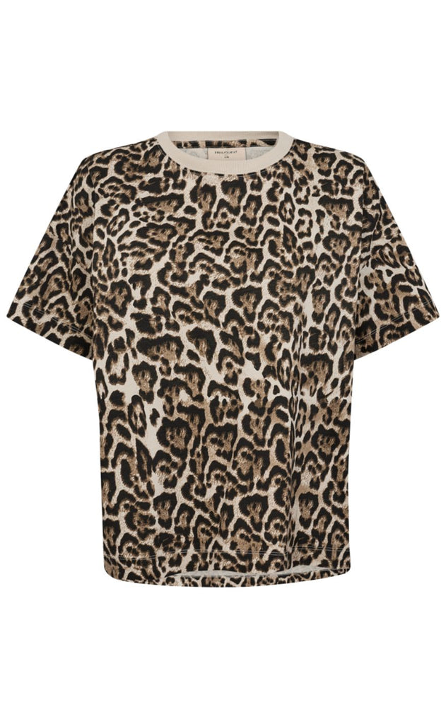 Freequent T-shirt - Carol - Rainy Day w. Silver Mink