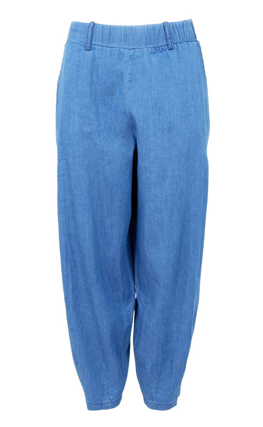 Black Colour Bukser - Hermione Baggy - Denim