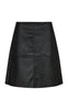 Freequent Skjørt - Harley PU - Black