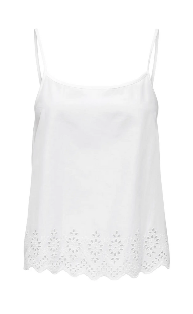 ONLY Topp - Lou Singlet - Bright White