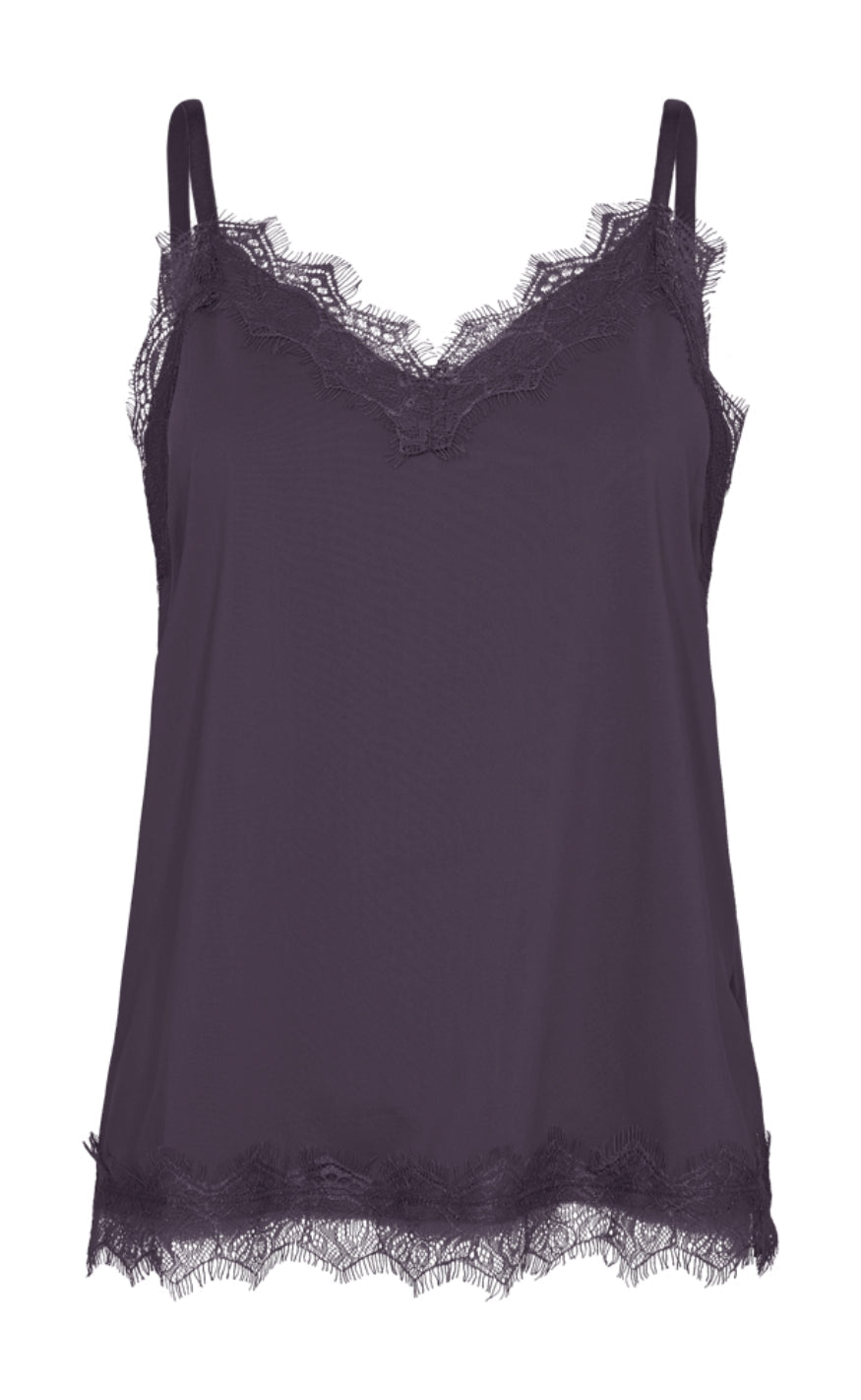 Freequent Topp - Bicco Strap - Nightshade