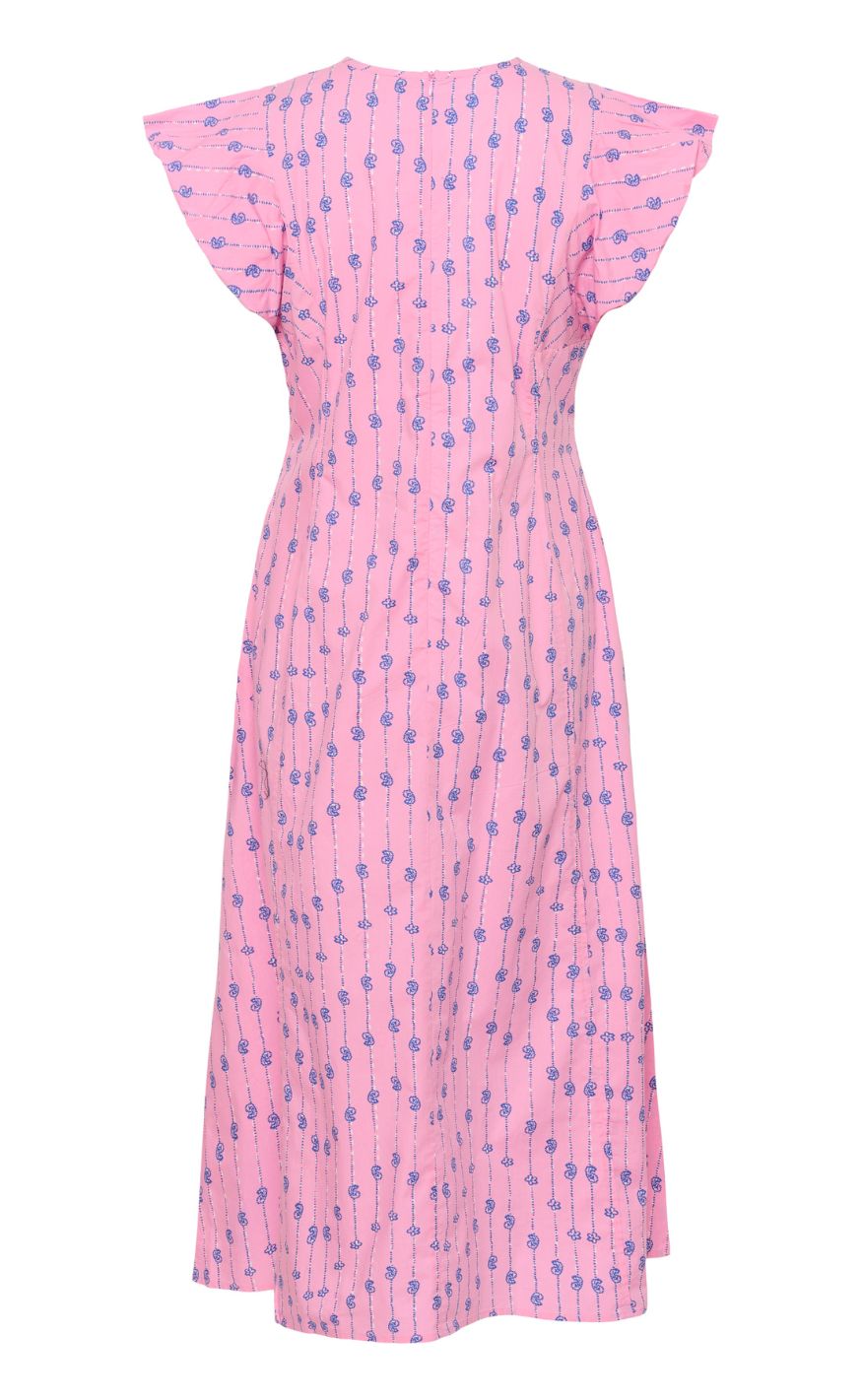 Culture Kjole - Marco Olena - Begonia Pink/Nautical Blue