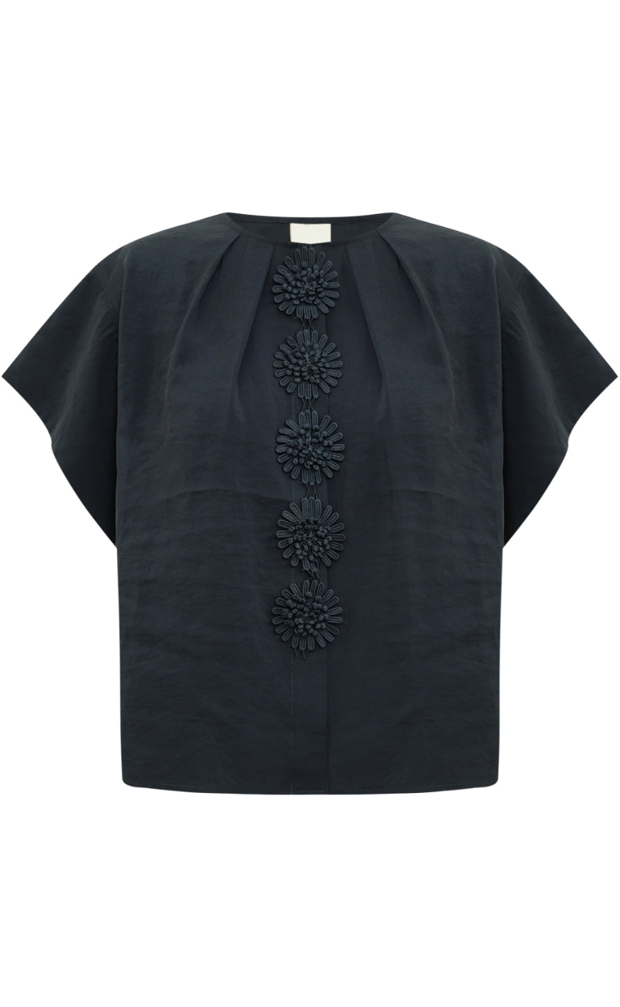 Gossia Bluse - Bellamy - Navy