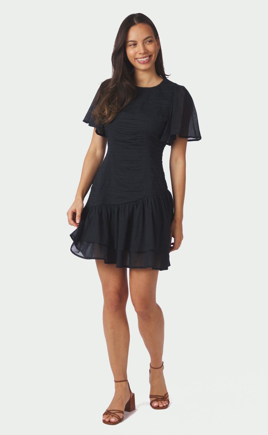 Neo Noir Kjole - Circle S Voile - Navy
