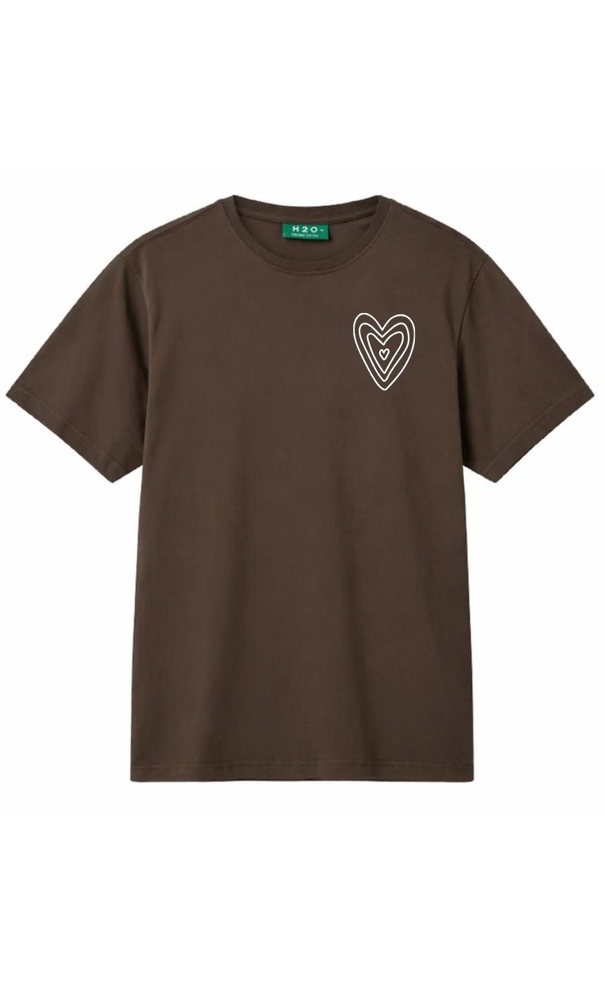 H2O T-shirt - Skagen Woman Solid Collab - Brown