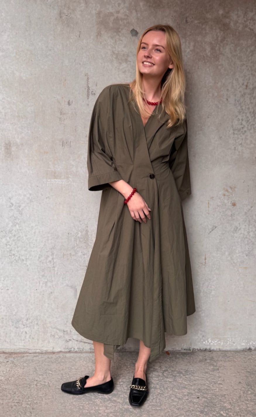 Love & Divine Kjole - Love1602 - Khaki