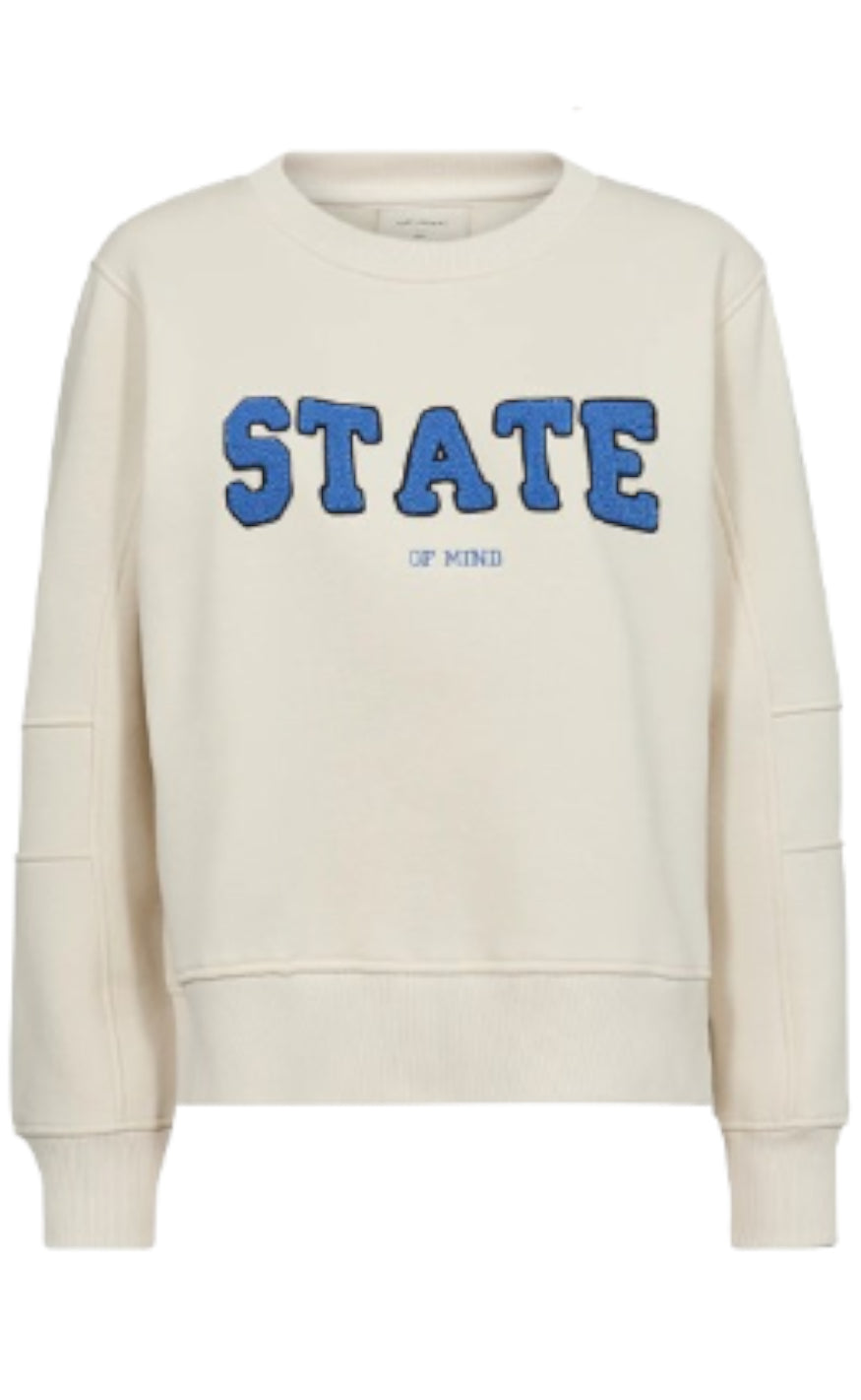 Freequent Pullover - Prosit - Tofu W. Nebulas Blue