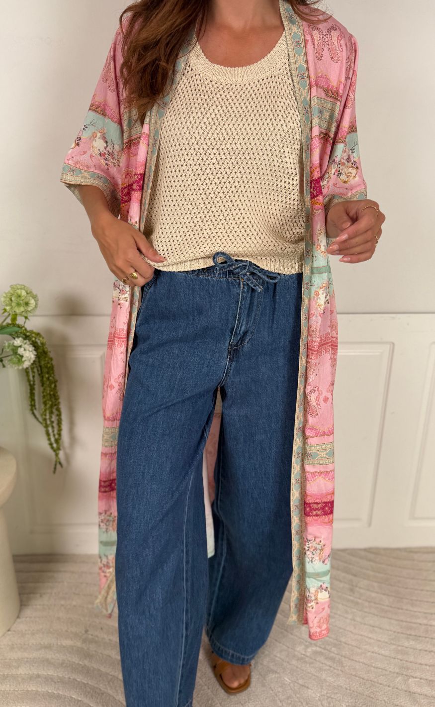 Marta Du Chateau Kimono - Ajla - Rosa6534tpk