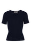 A-View Strikk - Rib SS - Black