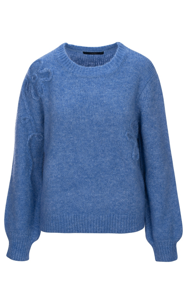 Luxzuz Genser - Agny - Cashmere Blue