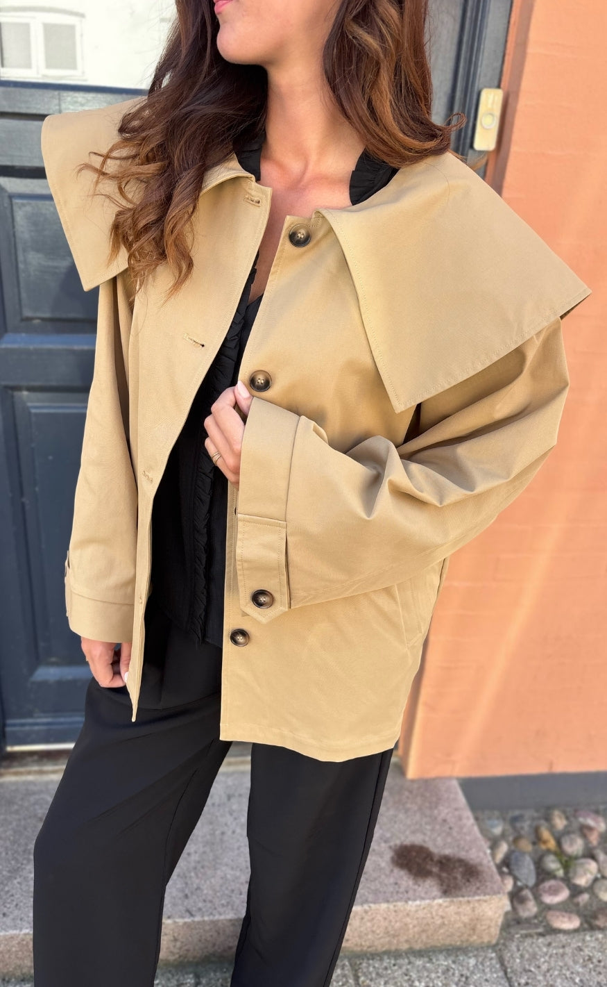 Say INA Copenhagen Trenchcoat - Florence - Camel