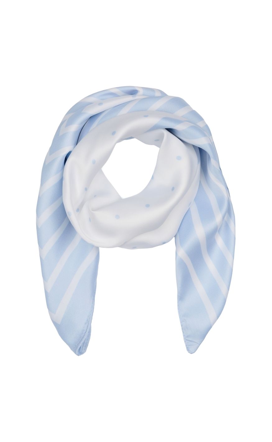 Marta Du Chateau Skjerf - Finja - LightBlue4055