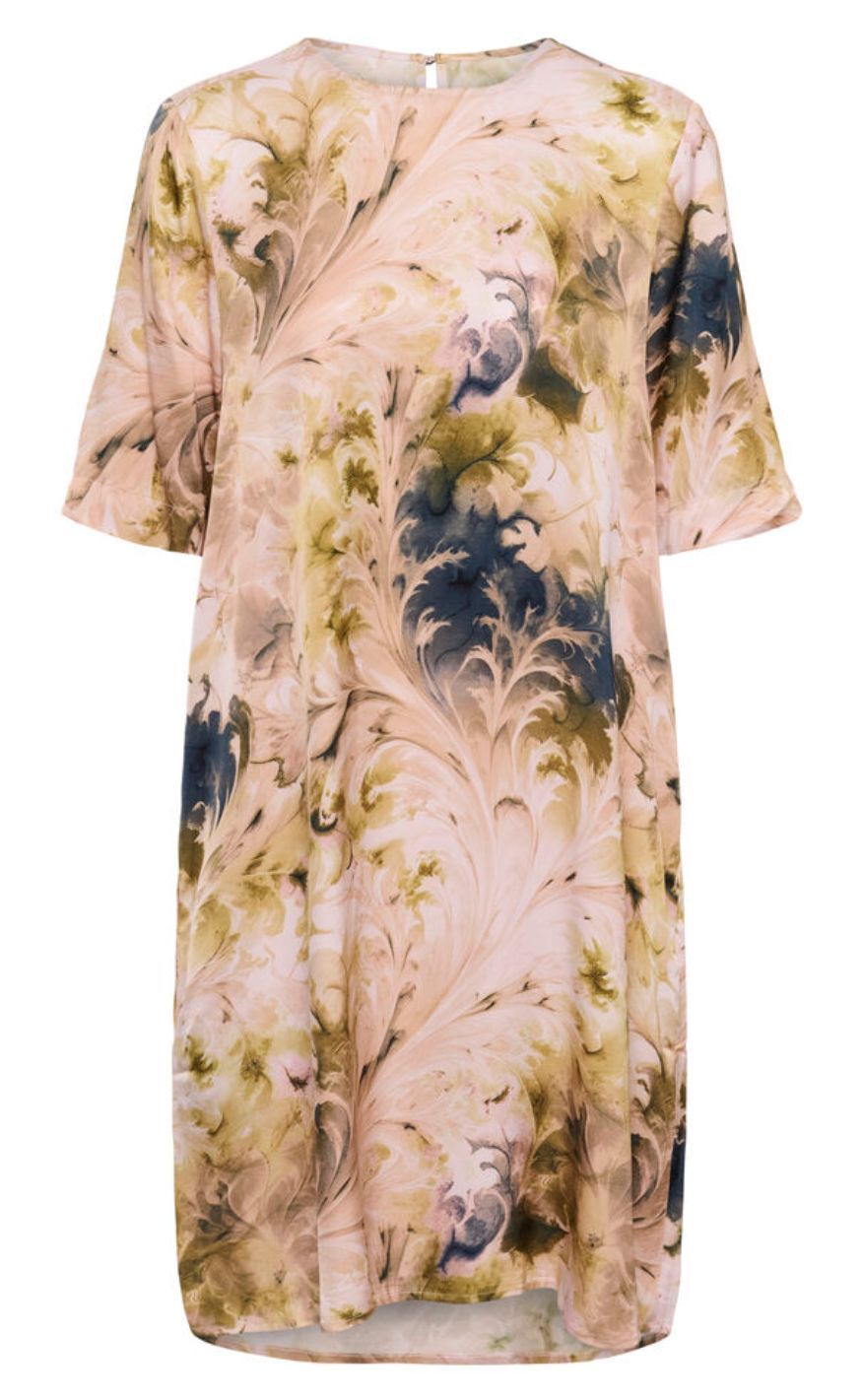 Culture Kjole - Andora Berna - Blue/Green Swirl