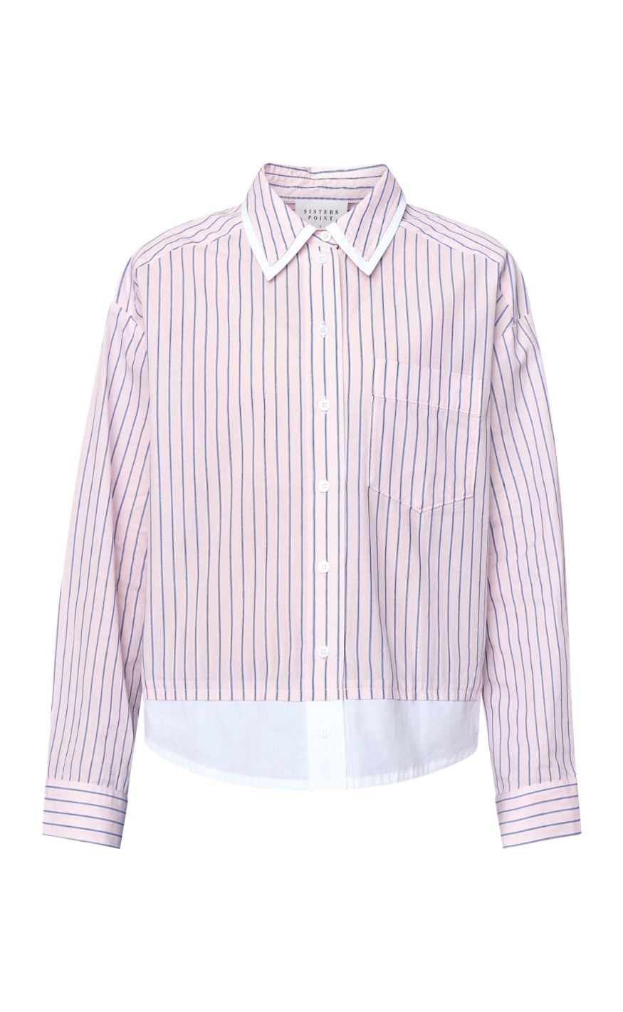 Sisters Point Skjorte - EDNA-SH - Rose/Navy Stripes