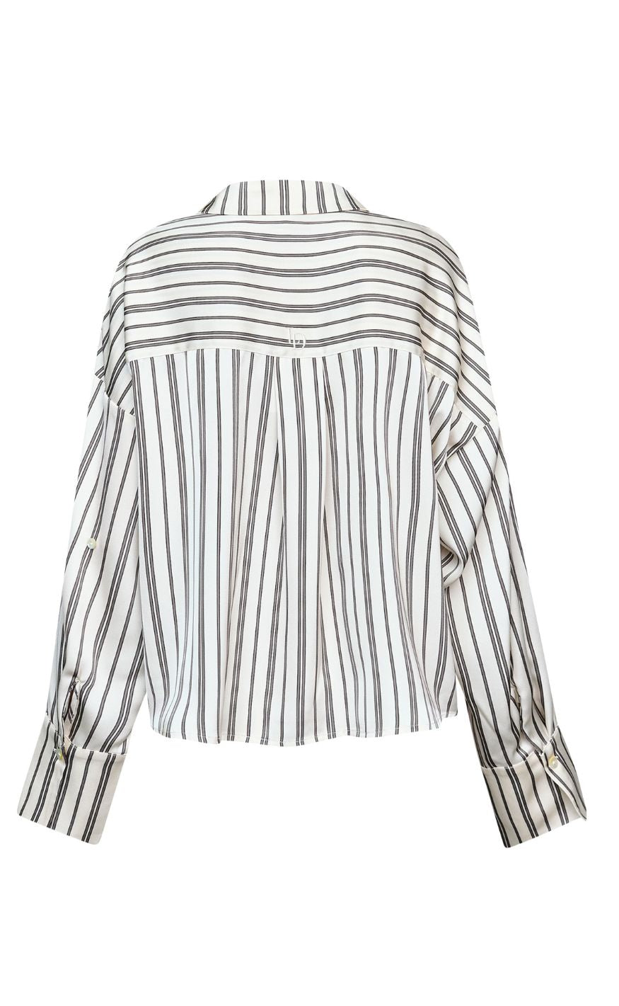 Love & Divine Skjorte - love1495-5 - Cream Stripes