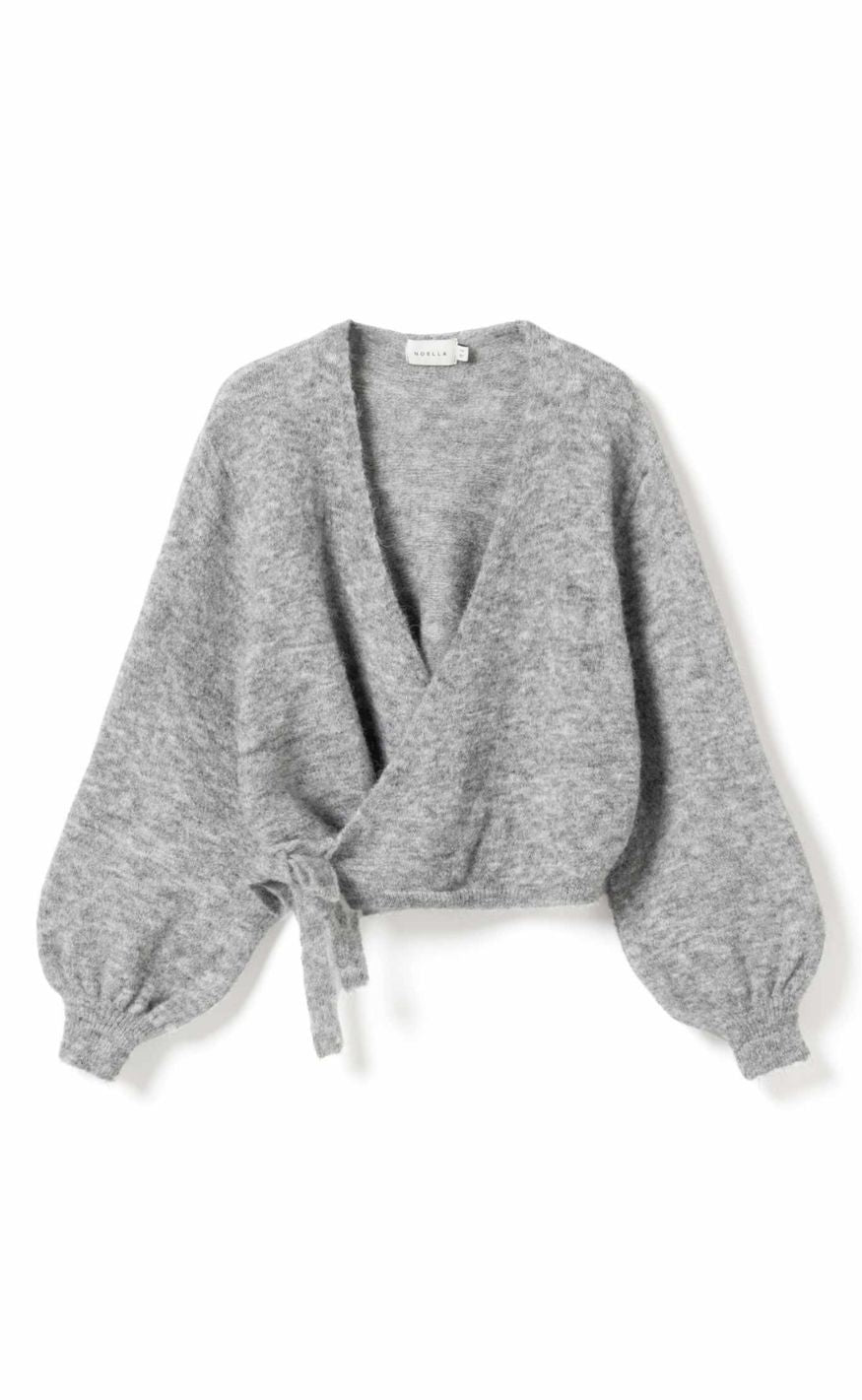 Noella Cardigan - Maelee - Medium Grey Melange
