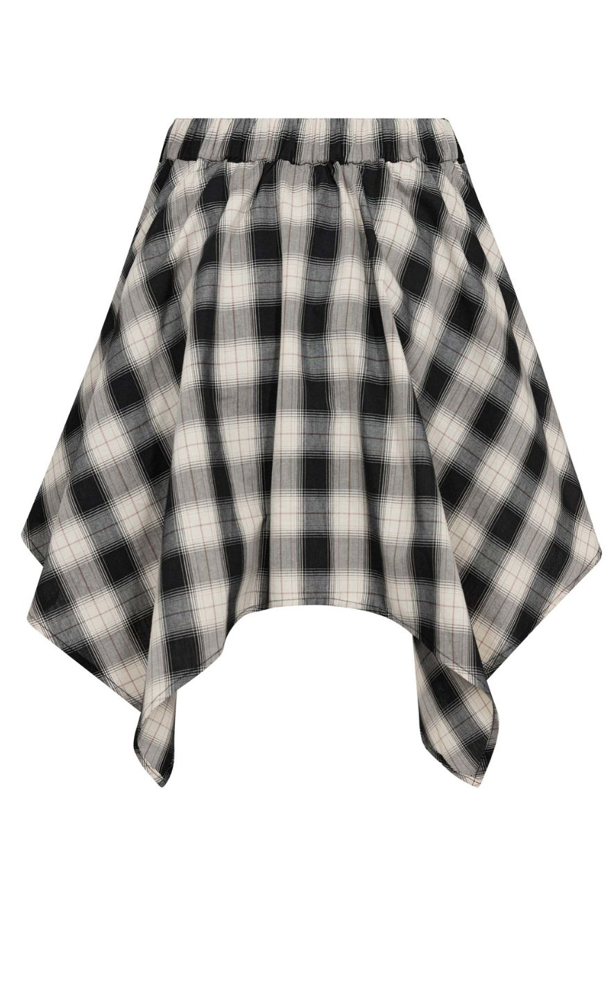 Gossia Skjørt - Julla - Black Checks