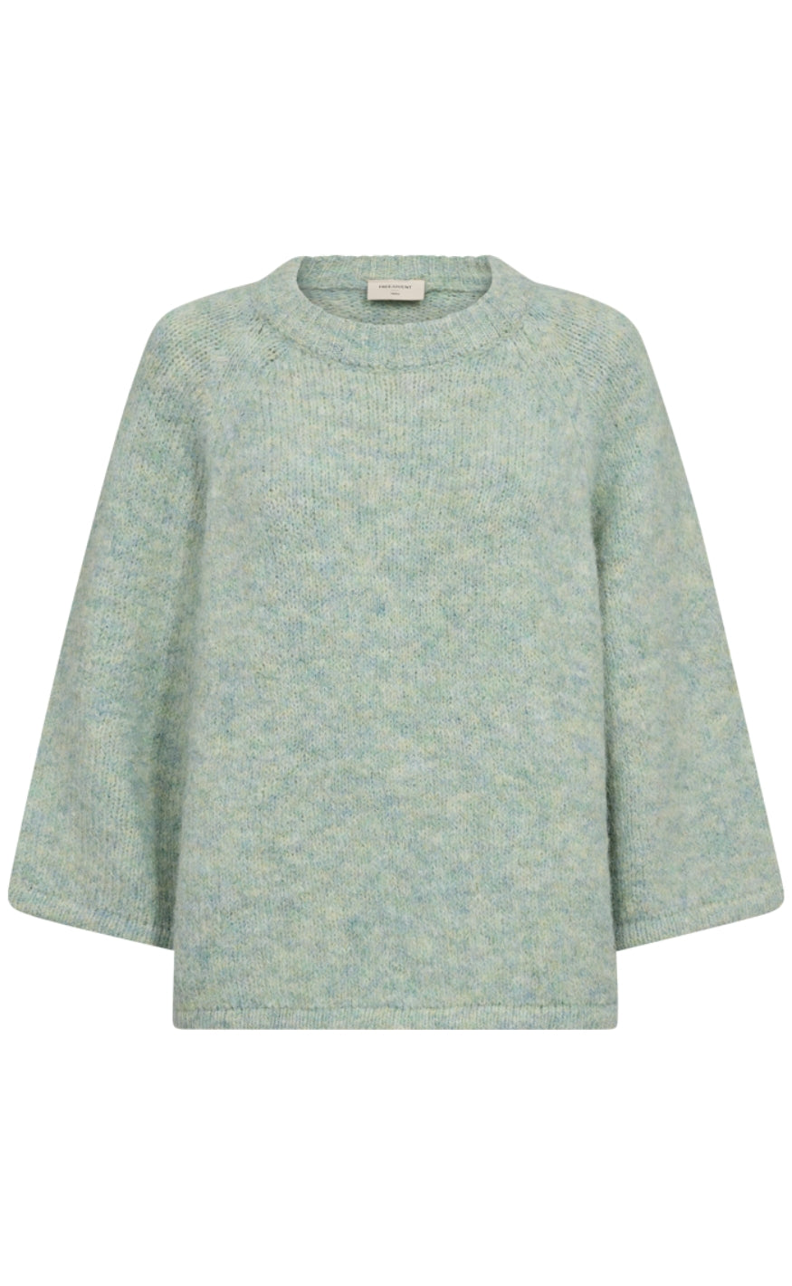 Freequent Genser - Grslulu - Iceberg Green Melange