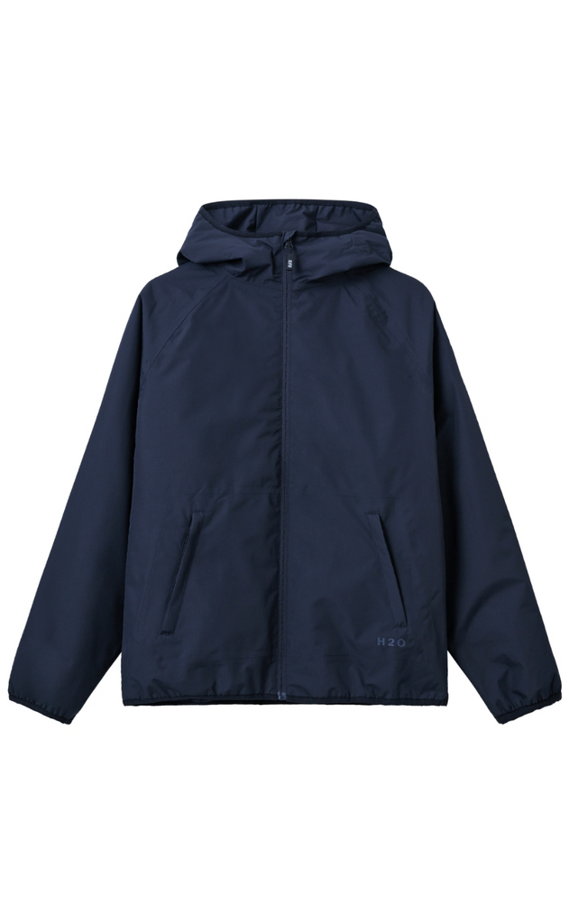H2O Jakke - Læsø Padded - Navy