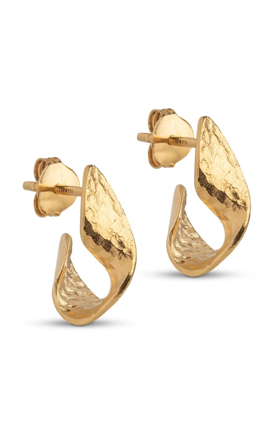 Enamel Copenhagen Øreringer - Daia - Forgyldt