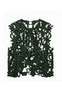 Tim & Simonsen Topp - Gudrun Lace - Army Green