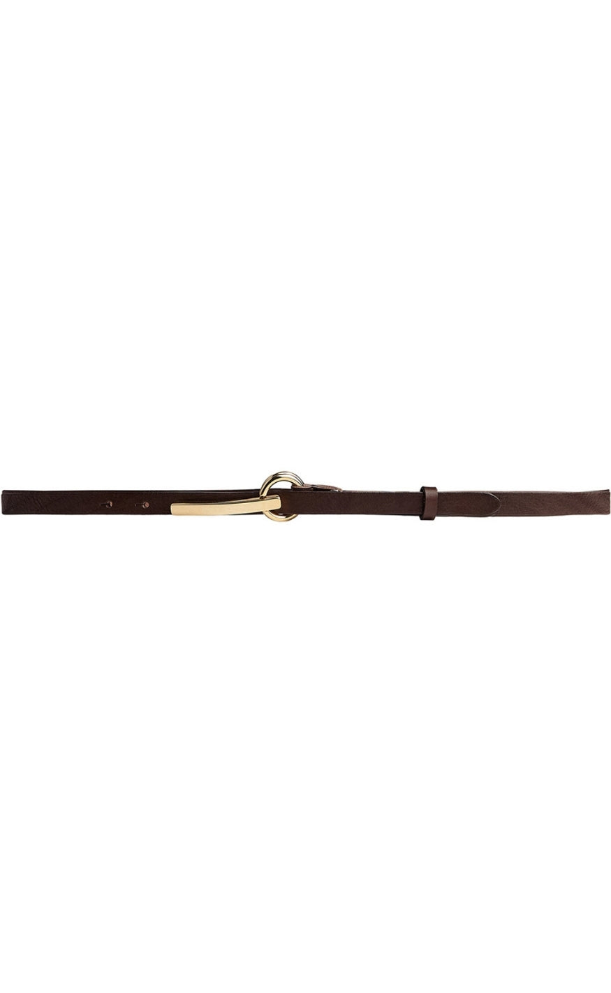 Depeche Belte - Narrow - Black/Gold