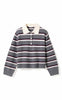 Noella Strikk - Merryll - Delissa Grey Stripe