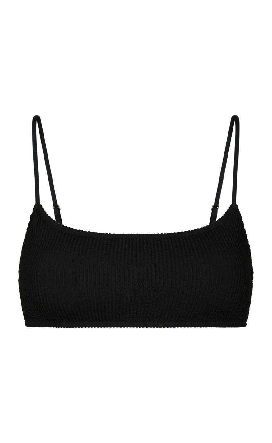 Neo Noir Bikinitopp - Skin Sand Crepe - Black
