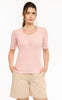 Liberté T-skjorte - Mesh Dot - Rose