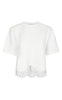 Neo Noir T-skjorte - Iria Lace - White