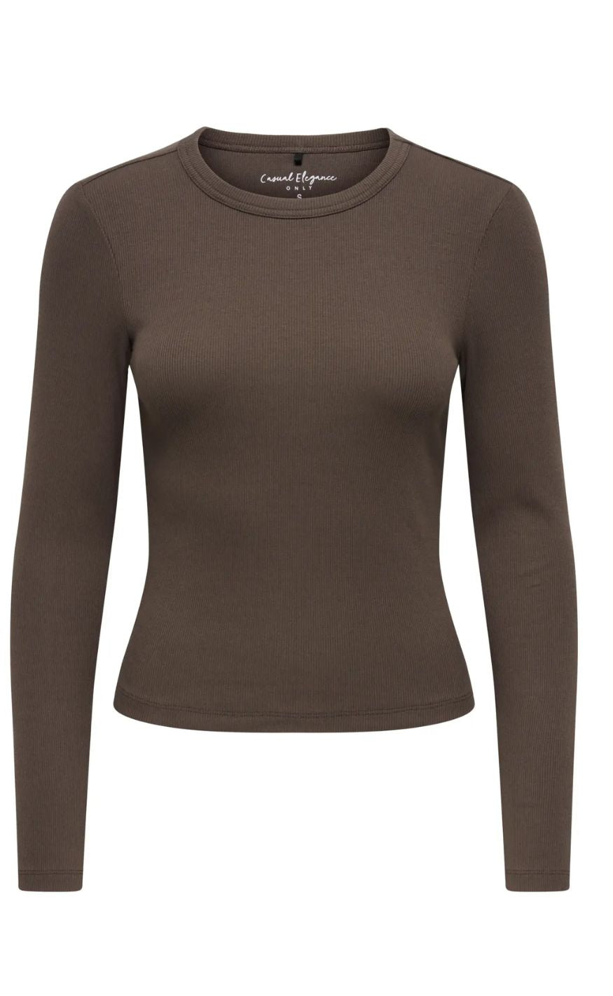ONLY Bluse - Val O-neck - Bracken