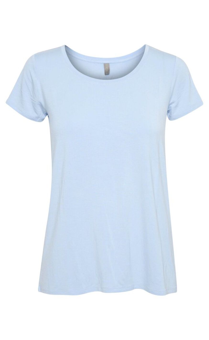 Culture T-shirt - Poppy - Cashmere Blue