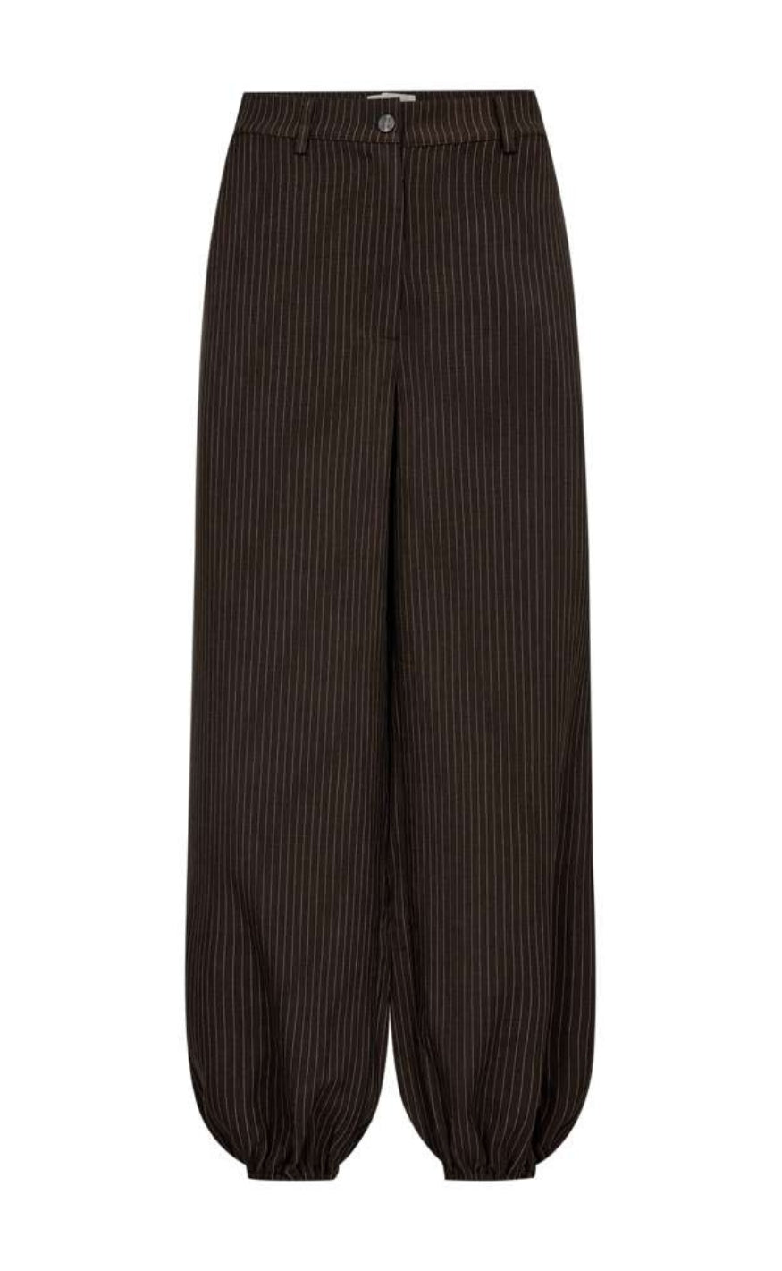 Freequent Bukser - Mali - Mole w. Star Off-white