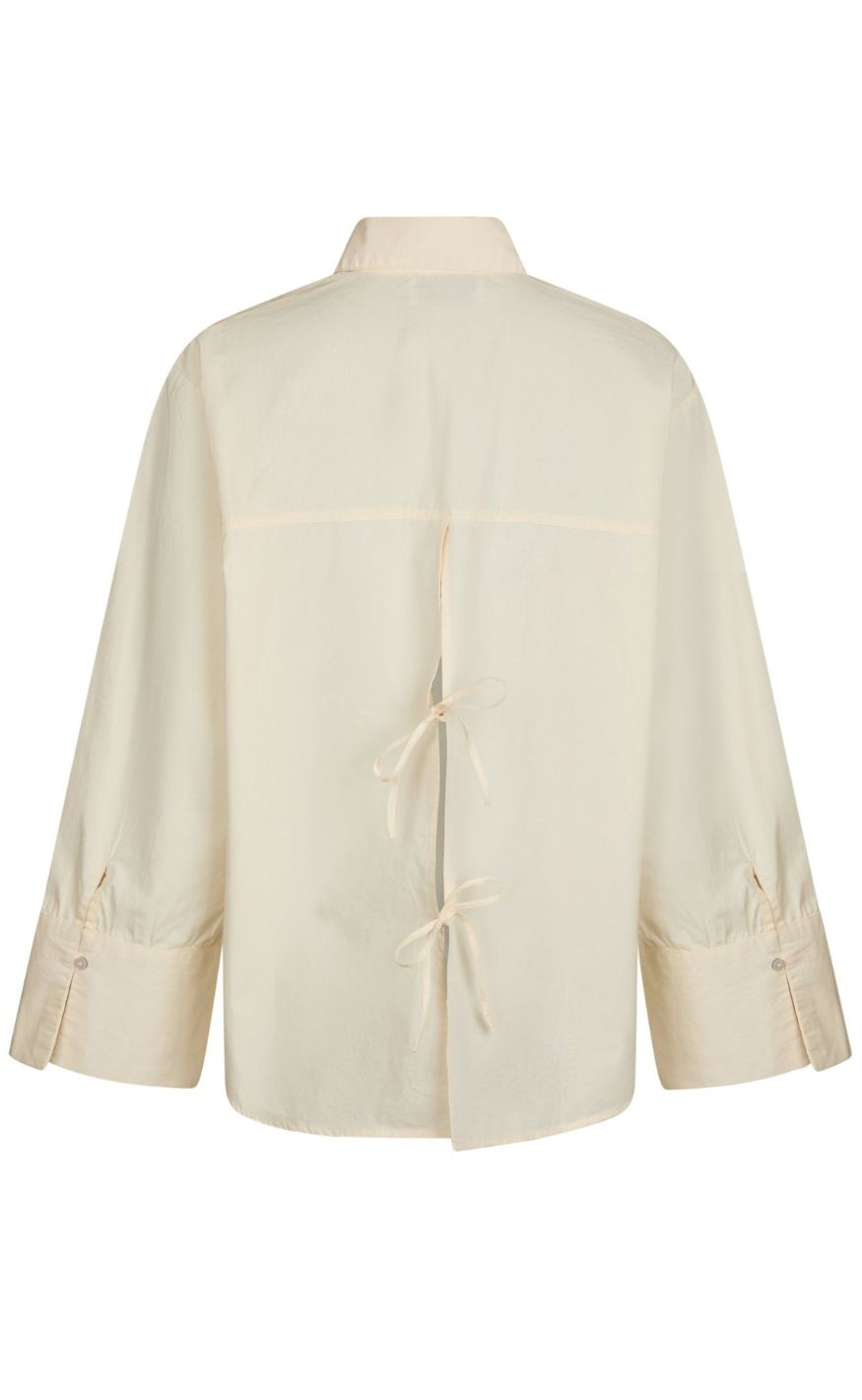 Neo Noir Skjorte - Ayari C Poplin - Light Yellow
