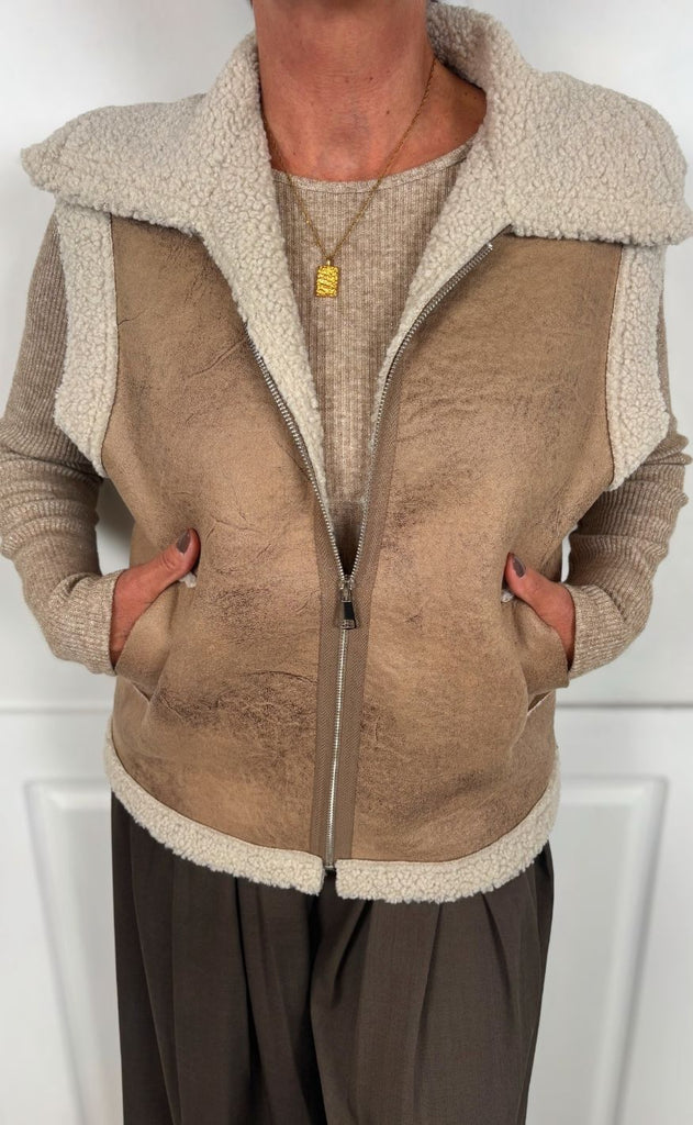 Marta Du Chateau Vest - Valley - Beige