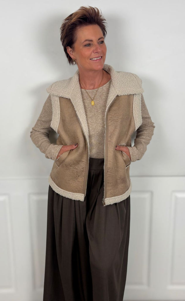 Marta Du Chateau Vest - Valley - Beige