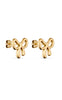 Smykkeli Copenhagen Øreringer - Las Vegas Bow - Gold Colour